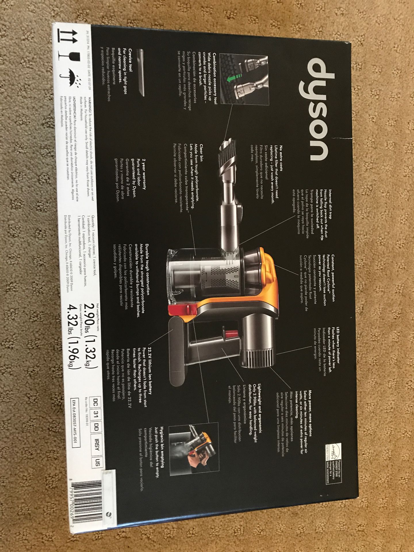Dyson Dc31 In Vacuum Cleaners