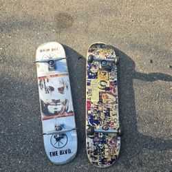 BRING ME GAS & YOU CAN TAKE THESE SKATEBOARDS