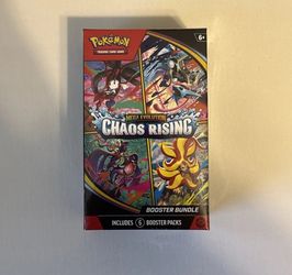 SEALED Mega Evolutions Chaos Raising Booster Bundle