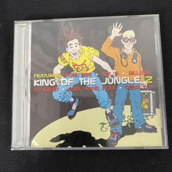 King Of The Jungle 2 CD Instinct Records INS-541-2 Drum & Bass 14 Tracks (Rare) 2000