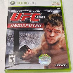 Xbox 360 UFC 2009 Undisputed Video Game