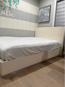 FREE Full Size Acrylic Bed Frame – Mattress NOT Included