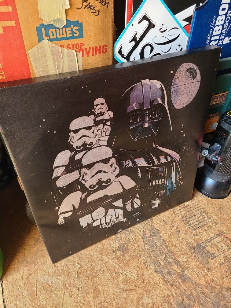 Large Star Wars Canvas Wall Art 