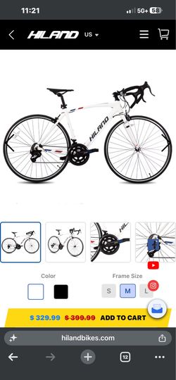 28” Hiland 700c road bike