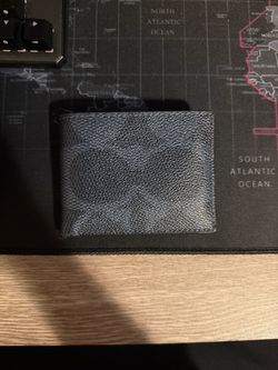 Blue Men’s Coach Wallet