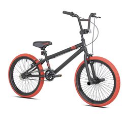 Kent Bicycles 20" Dread Boy's BMX Child Bike, Black/Red