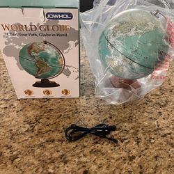 NEW desktop world globe