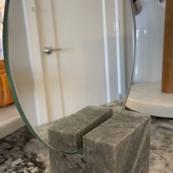 Grey Marble Mirror