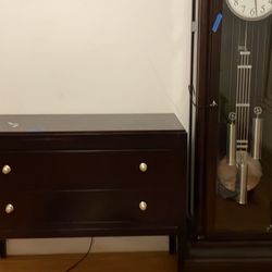 New Mahogany/ Espresso Colored Cabinet