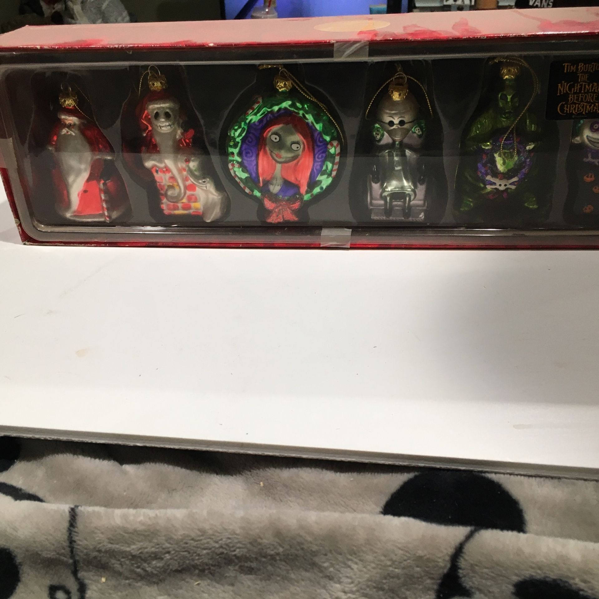 Nightmare before Christmas glass Ornaments