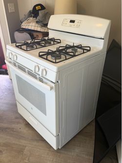 GE 30 inch gas range