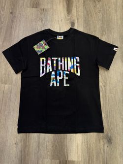 A Bathing Ape BAPE NYC Logo T-Shirt Black