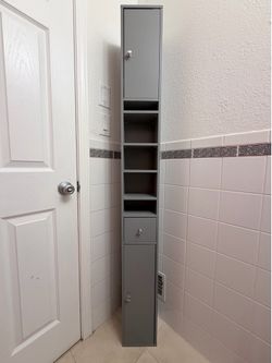 Skinny Storage Cabinet