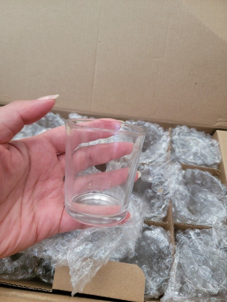 TEALIGHT GLASS VASES 36PCS $$35