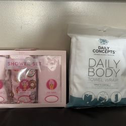 Shower Set And Body Wrap