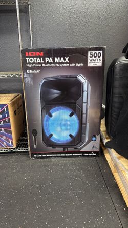 ION TOTAL PA MAX 500 WATTS | BRAND NEW