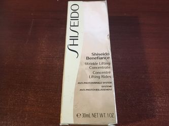 SHISEIDO Benefiance Wrinkle Lifting Concentrate 30mL 1 OZ Anti-Photowrinkle System