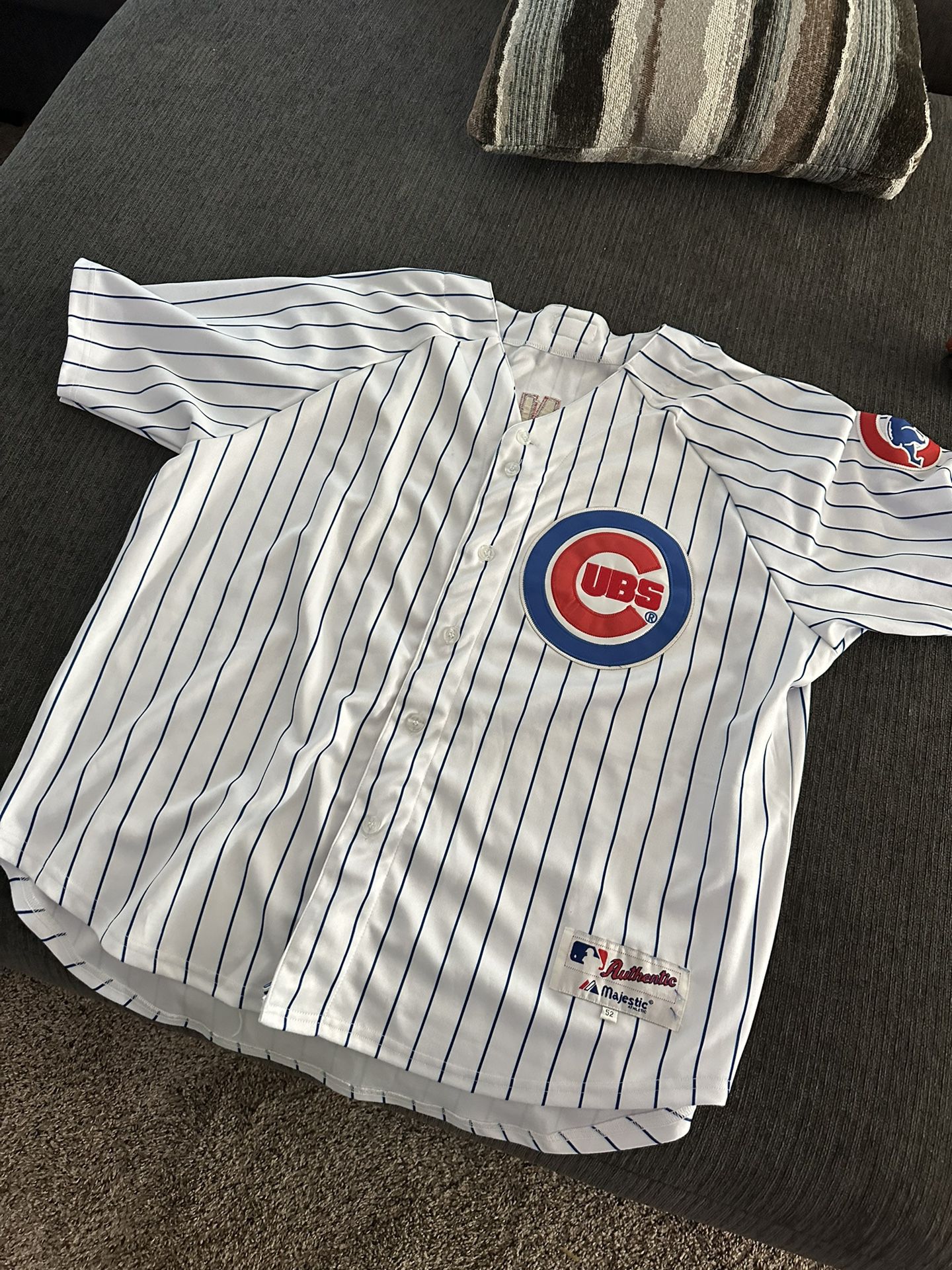 cubs jersey authentic