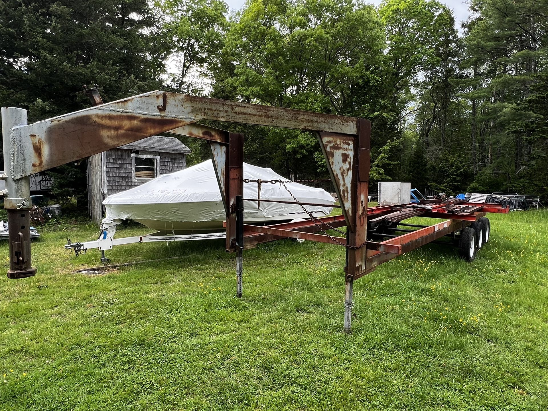 Tri Axle Goose Neck Project.