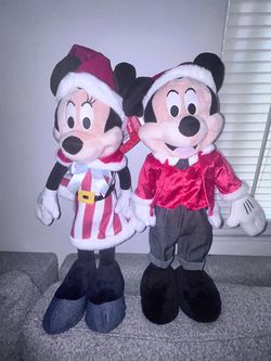 Mickey and Minnie Mouse