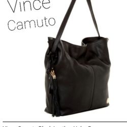 Vince Camuto Hobo Bag/ Black