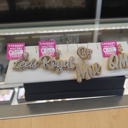 ,14k 10k Gold Diamond Pendant Different Gram's Different Prices Layaway Available 10% Down If You Interested Please Ask Maribel Thank You 