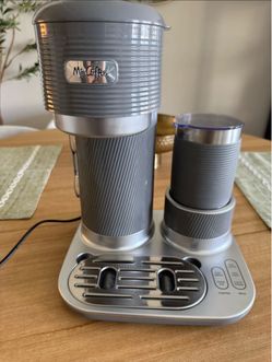 Mr. Coffee 4-in-1 Single-Serve Latte Lux, Iced & Hot Coffee Maker with Milk Frother