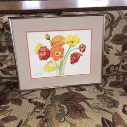 Watercolor Signed Sachiko 