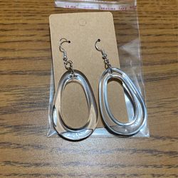 Clear Earrings 