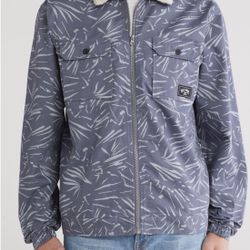 Billabong  Xander Fleece Trim Cotton Jacket