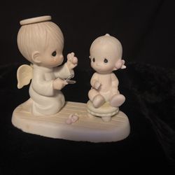 Collectible Baby First Haircut, Precious Moments Figurines