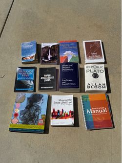 College Textbook Bundle – Psychology, Sociology, Philosophy & Christian Studies – 11 Books