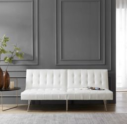 brand new white futon unopened