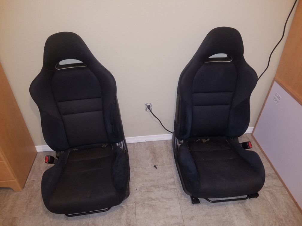 05 06 Acura Rsx Black Cloth Seats For In Moreno Valley Ca Offerup - Acura Rsx Type S Leather Seat Covers