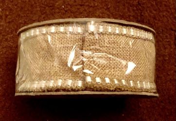 Burlap Jute Ribbon 3" Wide 10 Yards Craft Sewing Brand New Great For DIY SHIPPING ONLY 