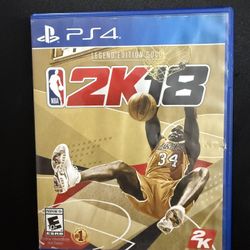 2K18 PS4