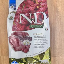 N&D Quinoa Urinary Cat Food UNOPENED 