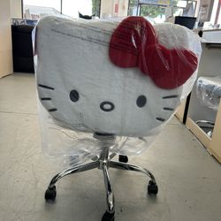 Hello Kitty Computer Chair White /plush