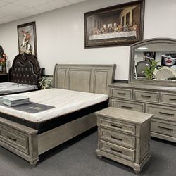 4PC King Bedroom Set