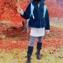 H&M Fluffy Jacket For Girls