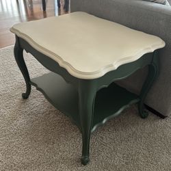 Solid Wood End Table