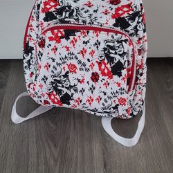 White Harley Quinn Mini Backpack 
