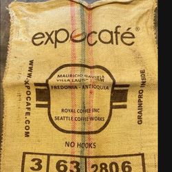 Expo cafe 70kg Burlap Coffee Bag