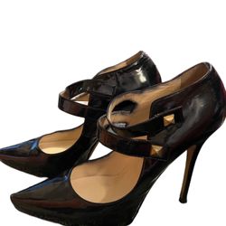 Jimmy Choo Patent Leather Heels 