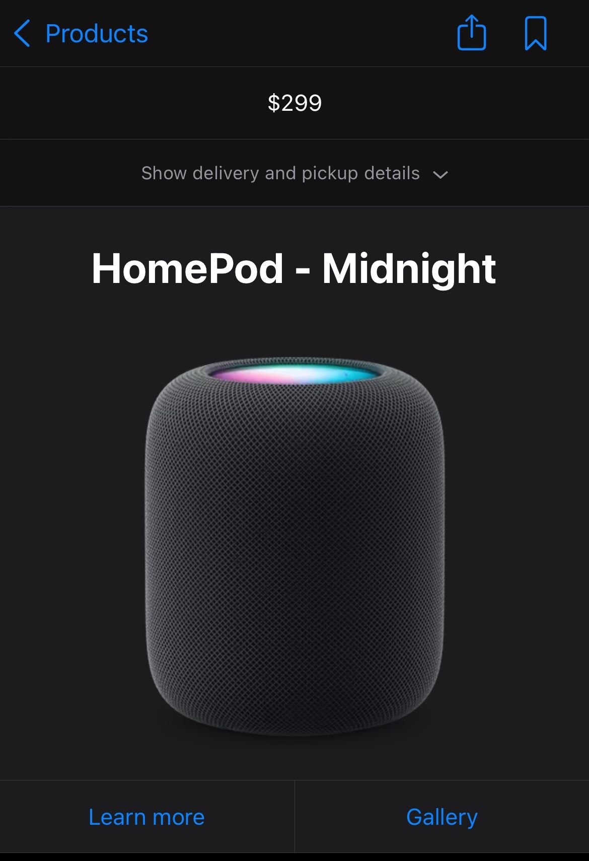 HomePod 2nd Gen. $200