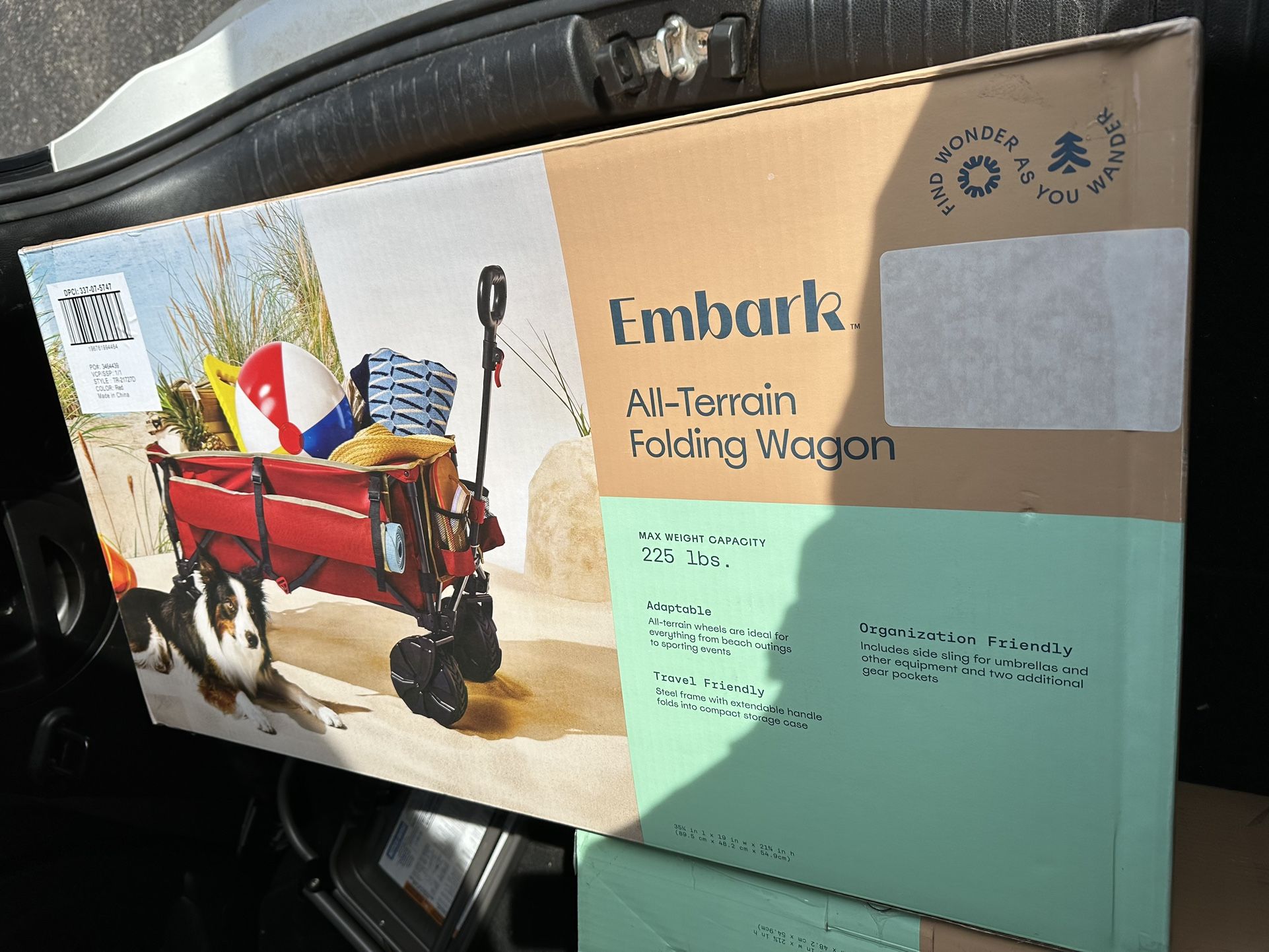 Embark all terrain collapsible wagon