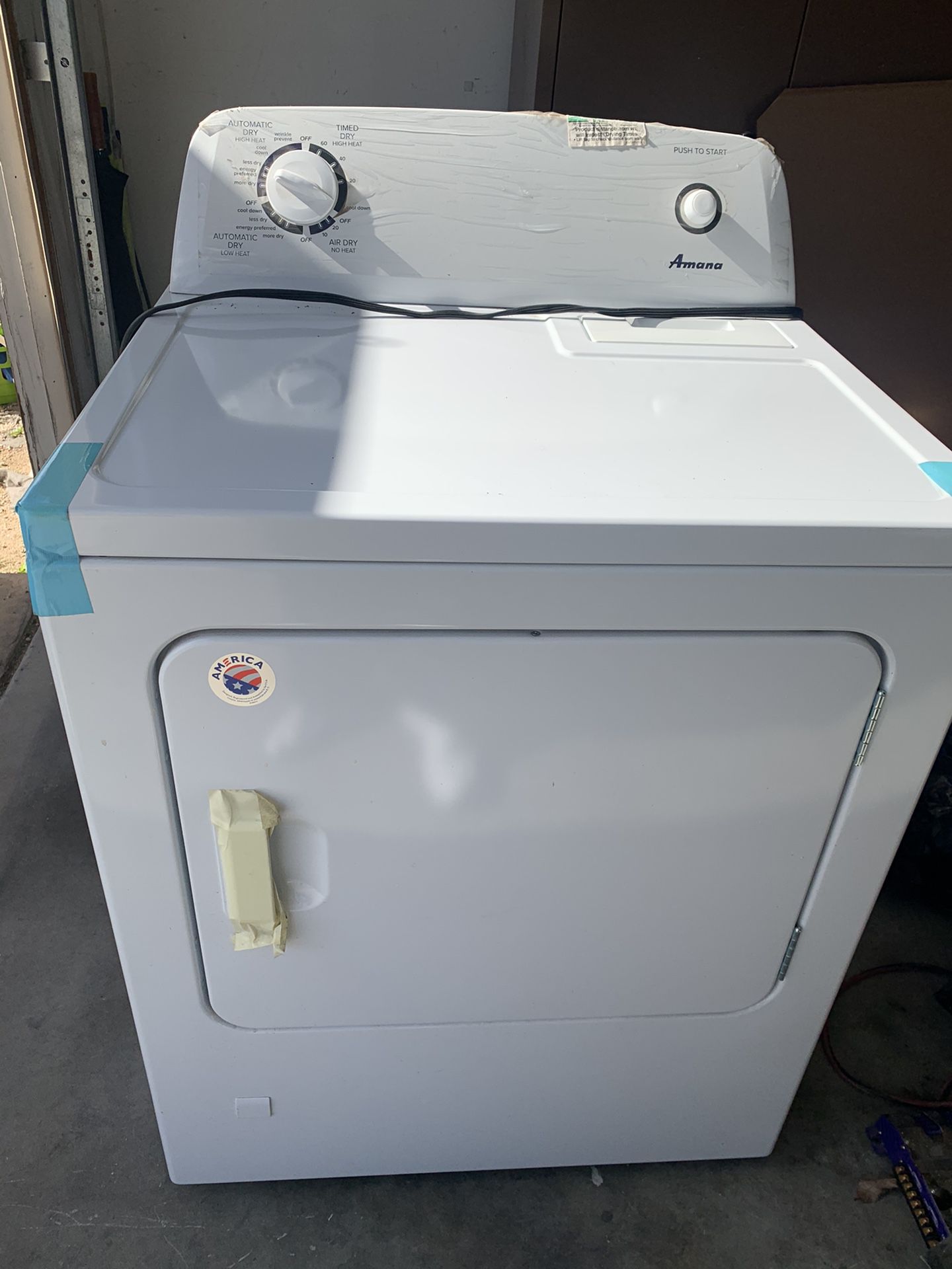 Amana Dryer ( used just one time )