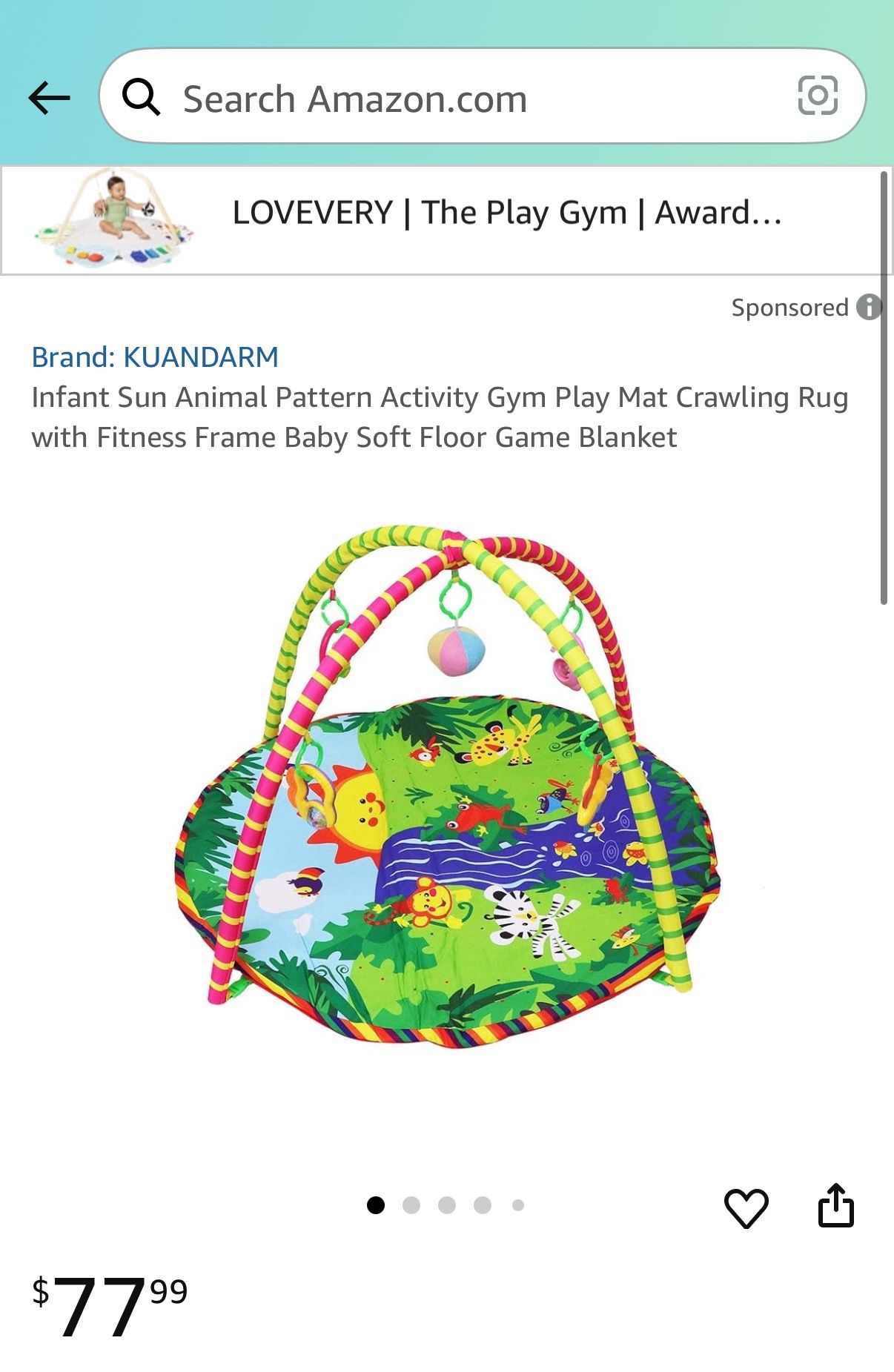 Baby Gym Playing Maat 