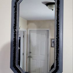 Black Obsidian Mirror