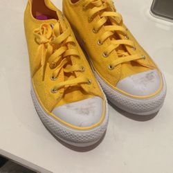 Yellow Converse